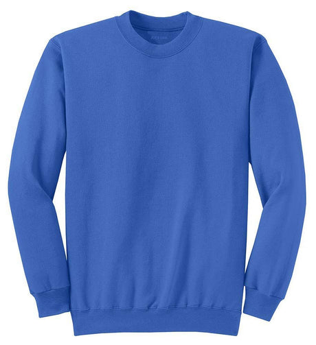 Joe's USA Men's Crewneck Sweatshirts Royal Small Crewneck Sweatshirts