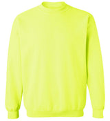 Joe's USA Men's Crewneck Sweatshirts Safety Green Small Crewneck Sweatshirts