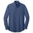 Joe's USA Men's Crosshatch Easy Care Shirt Deep Blue X - Small Dress Shirt