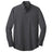 Joe's USA Men's Crosshatch Easy Care Shirt Soft Black X - Small Dress Shirt