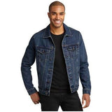 Joe's USA Men's Denim Jacket Denim Blue Large Jackets