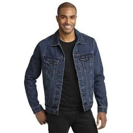 Joe's USA Men's Denim Jacket Denim Blue X - Small Jackets