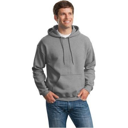 Joe's USA Men's DryBlend Pullover Hooded Sweatshirt Large Sport Grey Sweatshirts