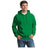 Joe's USA Men's DryBlend Pullover Hooded Sweatshirt Small Irish Green Sweatshirts