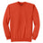 Joe's USA Men's Essential Fleece Crewneck Sweatshirt Small Orange Crewneck Sweatshirts