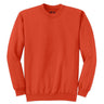 Joe's USA Men's Essential Fleece Crewneck Sweatshirt Small Orange Crewneck Sweatshirts