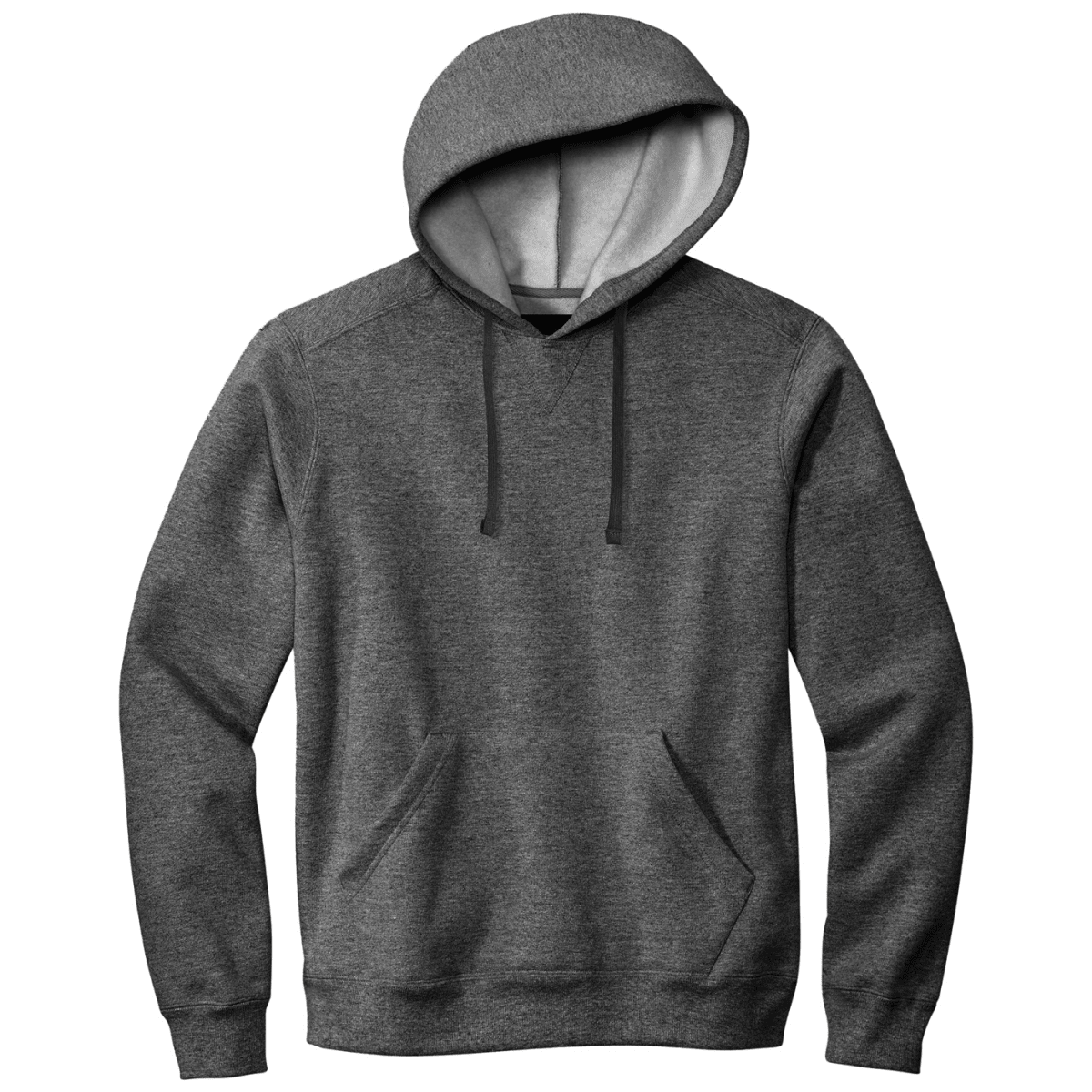 Joe's USA Men's Fleece Made In The USA Pullover Hoodie Small Charcoal Heather