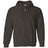 Joe's USA Men's Full Zipper Hoodies - Hooded Sweatshirts in 28 Colors. Sizes S - 5XL Chocolate S Zip Hoodies