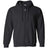 Joe's USA Men's Full Zipper Hoodies - Hooded Sweatshirts in 28 Colors. Sizes S - 5XL Jet Black S Zip Hoodies