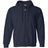 Joe's USA Men's Full Zipper Hoodies - Hooded Sweatshirts in 28 Colors. Sizes S - 5XL True Navy S Zip Hoodies