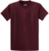 Joe's USA Men's Heavyweight 6.1 - ounce, 100% Cotton T-Shirt Athletic Maroon S T-Shirts