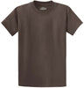 Joe's USA Men's Heavyweight 6.1 - ounce, 100% Cotton T-Shirt Brown S T-Shirts
