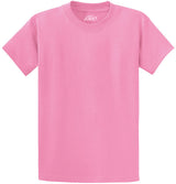Joe's USA Men's Heavyweight 6.1 - ounce, 100% Cotton T-Shirt Candy Pink S T-Shirts
