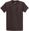Joe's USA Men's Heavyweight 6.1 - ounce, 100% Cotton T-Shirt Dark Chocolate S T-Shirts
