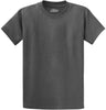 Joe's USA Men's Heavyweight 6.1 - ounce, 100% Cotton T-Shirt Dark Heather Grey (50/50 Cotton/Poly) S T-Shirts