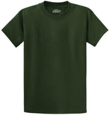 Joe's USA Men's Heavyweight 6.1 - ounce, 100% Cotton T-Shirt Forest Green S T-Shirts