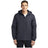 Joe's USA Men's Hooded Charger Jacket Battleship Grey X - Small Jackets