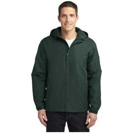 Joe's USA Men's Hooded Charger Jacket Battleship Grey X - Small Jackets