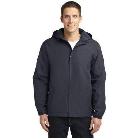 Joe's USA Men's Hooded Charger Jacket Battleship Grey X - Small Jackets
