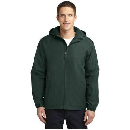Joe's USA Men's Hooded Charger Jacket True Black X - Small Jackets