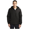 Joe's USA Men's Hooded Charger Jacket True Black X - Small Jackets