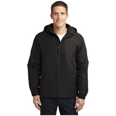 Joe's USA Men's Hooded Charger Jacket True Black X - Small Jackets