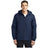 Joe's USA Men's Hooded Charger Jacket True Navy X - Small Jackets