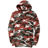 Joe's USA Men's Hoodies - Camo Hooded Sweatshirts Small Red Camo Hoodies