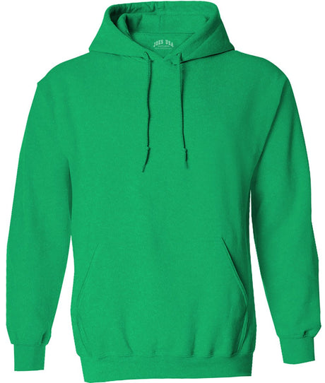 Joe's USA Men's Hoodies Soft & Cozy Hooded Sweatshirts in 72 Colors:Sizes S - 6XL and Tall sizes: LT - 4XLT Clover Green Small Hoodies