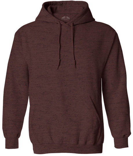 Joe's USA Men's Hoodies Soft & Cozy Hooded Sweatshirts in 72 Colors:Sizes S - 6XL and Tall sizes: LT - 4XLT Heather Dark Chocolate Brown Small Hoodies