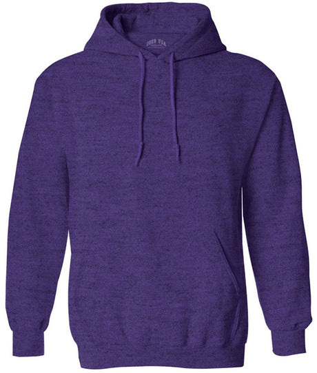 Joe's USA Men's Hoodies Soft & Cozy Hooded Sweatshirts in 72 Colors:Sizes S - 6XL and Tall sizes: LT - 4XLT Heather Purple Small Hoodies