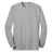 Joe's USA Men's Long Sleeve 50/50 Cotton/Poly T-Shirt Ash S Long Sleeve T-Shirts