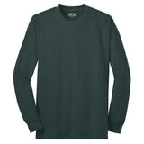 Joe's USA Men's Long Sleeve 50/50 Cotton/Poly T-Shirt Dark Green S Long Sleeve T-Shirts