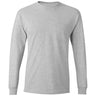 Joe's USA Men's Long Sleeve Essential T-Shirt with Pocket ON SALE Athletic Heather X - Large Short Sleeve T-Shirts