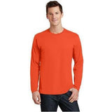 Joe's USA Men's Long Sleeve Fan Favorite Tee White S Short Sleeve T-Shirts