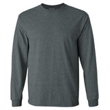 Joe's USA Men's Long Sleeve Heavyweight Cotton T-Shirts in Regular, Big & Tall Ash Small Long Sleeve T-Shirts