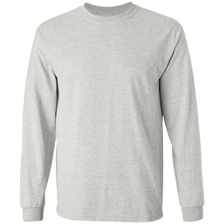 Joe's USA Men's Long Sleeve Heavyweight Cotton T-Shirts in Regular, Big & Tall Ash Small Long Sleeve T-Shirts