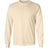 Joe's USA Men's Long Sleeve Heavyweight Cotton T-Shirts in Regular, Big & Tall Natural Small Long Sleeve T-Shirts