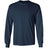 Joe's USA Men's Long Sleeve Heavyweight Cotton T-Shirts in Regular, Big & Tall Navy Small Long Sleeve T-Shirts