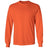 Joe's USA Men's Long Sleeve Heavyweight Cotton T-Shirts in Regular, Big & Tall Orange Small Long Sleeve T-Shirts