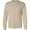 Joe's USA Men's Long Sleeve Heavyweight Cotton T-Shirts in Regular, Big & Tall Sand Small Long Sleeve T-Shirts
