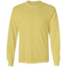 Joe's USA Men's Long Sleeve Heavyweight Cotton T-Shirts in Regular, Big & Tall Yellow Small Long Sleeve T-Shirts