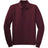 Joe's USA Mens Long Sleeve Silk Touch Polo X - Small Burgundy