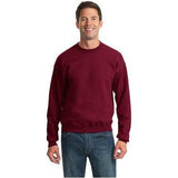 Joe's USA Men's NuBlend Crewneck Sweatshirt Small Cardinal Crewneck Sweatshirts