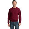 Joe's USA Men's NuBlend Crewneck Sweatshirt Small Cardinal Crewneck Sweatshirts