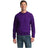 Joe's USA Men's NuBlend Crewneck Sweatshirt Small Deep Purple Crewneck Sweatshirts