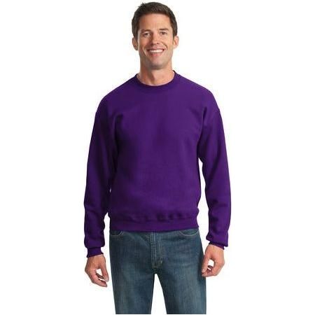 Joe's USA Men's NuBlend Crewneck Sweatshirt Small Deep Purple Crewneck Sweatshirts