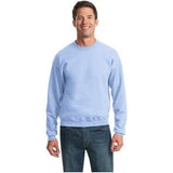 Joe's USA Men's NuBlend Crewneck Sweatshirt Small Light Blue Crewneck Sweatshirts