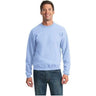 Joe's USA Men's NuBlend Crewneck Sweatshirt Small Light Blue Crewneck Sweatshirts