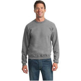 Joe's USA Men's NuBlend Crewneck Sweatshirt Small Oxford Crewneck Sweatshirts